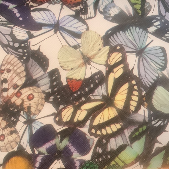 Butterfly Clutch Bag with Jeweled clasp - Picture 2 of 7